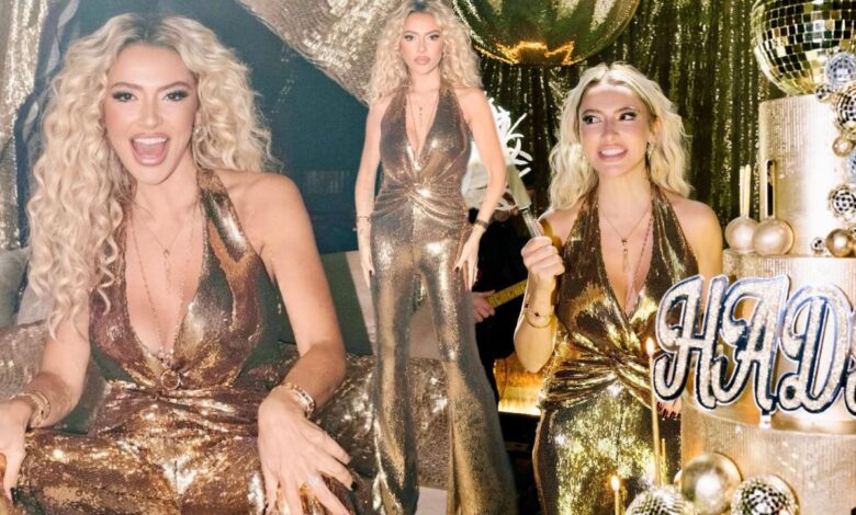 Hadise’nin Altın Tutkusu Sosyal Medyada Gündem Oldu: Doğum Gününde Beyonce’ye Benzetildi!